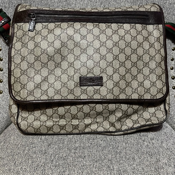 Classic Gucci GG print, messenger bag large - Picture 8 of 8